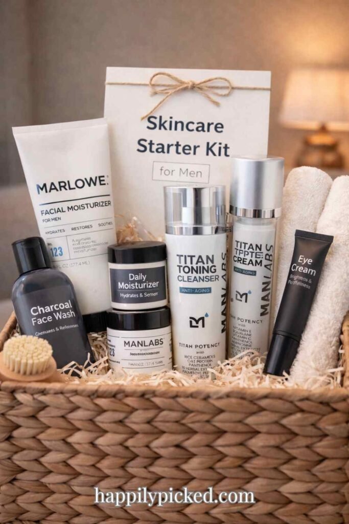 skin care kit gift for him